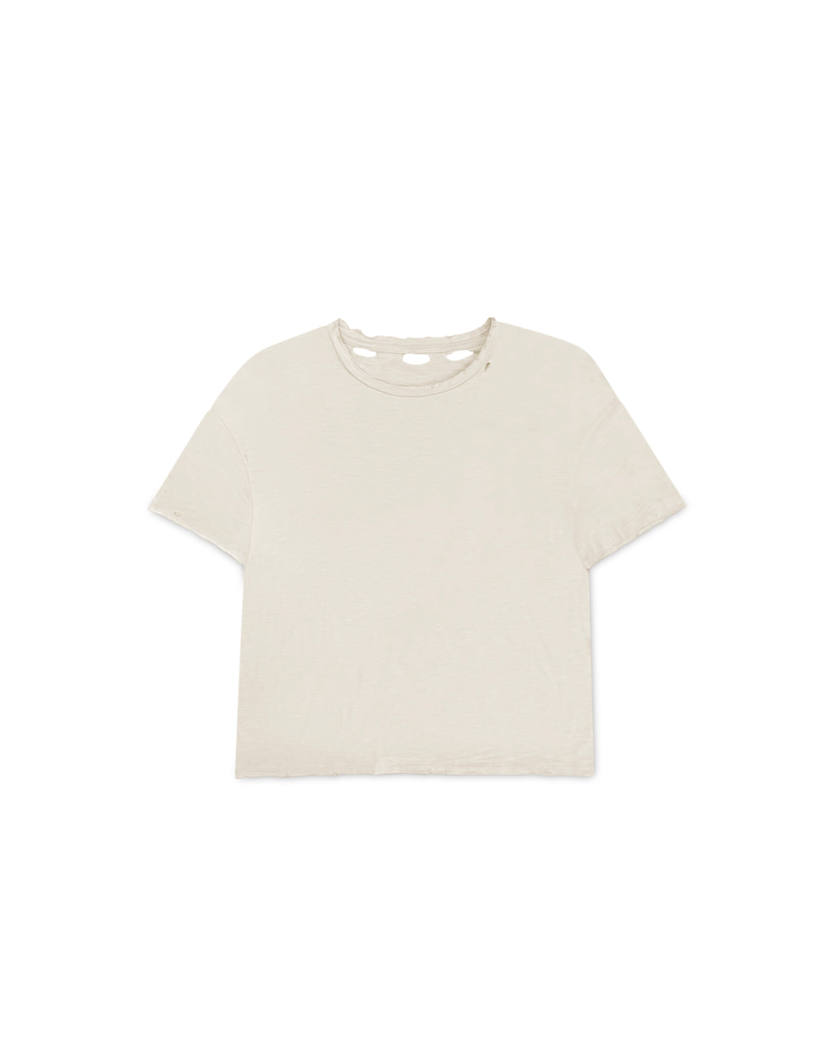 Bone White Slub Tee