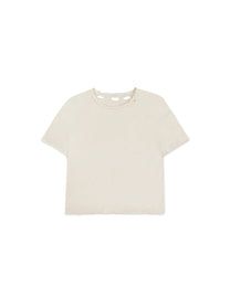 Bone White Slub Tee